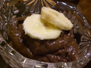 Carob Pudding