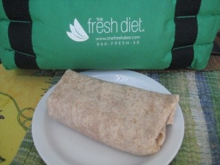 Fresh Diet turkey wrap